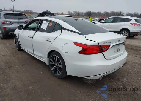 2018 Nissan Maxima 3.5 Platinum из США, поврежденный, VIN 1N4AA6AP6JC405432